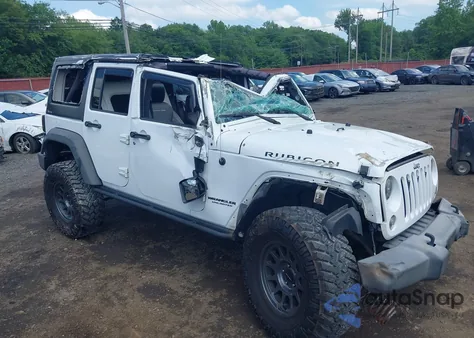 2016 Jeep Wrangler Unlimited Rubicon from USA, damaged, VIN 1C4HJWFG8GL187357